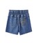 COOPER HEART DENIM SHORT PANTS