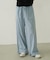 RUFFLE GATHERED PANTS