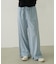 RUFFLE GATHERED PANTS