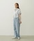 RUFFLE GATHERED PANTS