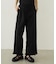RUFFLE GATHERED PANTS