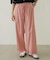 RUFFLE GATHERED PANTS