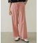 RUFFLE GATHERED PANTS
