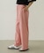 RUFFLE GATHERED PANTS