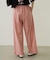 RUFFLE GATHERED PANTS