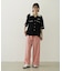 RUFFLE GATHERED PANTS