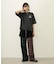 COMBINATION PLAID PANTS