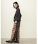 COMBINATION PLAID PANTS