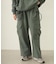 GATHERED POCKET SWEAT CARGO PANTS