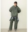 GATHERED POCKET SWEAT CARGO PANTS