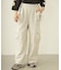 GATHERED POCKET SWEAT CARGO PANTS