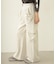 GATHERED POCKET SWEAT CARGO PANTS
