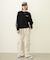 GATHERED POCKET SWEAT CARGO PANTS
