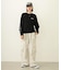 GATHERED POCKET SWEAT CARGO PANTS