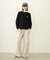 GATHERED POCKET SWEAT CARGO PANTS