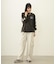 GATHERED POCKET SWEAT CARGO PANTS