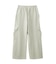 GATHERED POCKET SWEAT CARGO PANTS