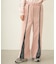 FRONT LINE ZIP UP PANTS