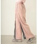 FRONT LINE ZIP UP PANTS