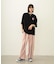 FRONT LINE ZIP UP PANTS