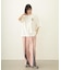 FRONT LINE ZIP UP PANTS