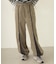 FRONT LINE ZIP UP PANTS