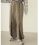 FRONT LINE ZIP UP PANTS