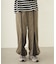 FRONT LINE ZIP UP PANTS