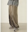 FRONT LINE ZIP UP PANTS