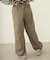 FRONT LINE ZIP UP PANTS