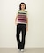 CENTER PLEAT DETAIL DENIM PANTS