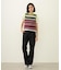 CENTER PLEAT DETAIL DENIM PANTS