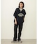 CENTER PLEAT DETAIL DENIM PANTS