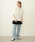 CENTER PLEAT DETAIL DENIM PANTS