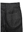 CENTER PLEAT DETAIL DENIM PANTS