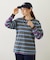 LAYERED LOOK STRIPED TOP