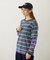LAYERED LOOK STRIPED TOP