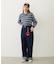 LAYERED LOOK STRIPED TOP