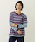 LAYERED LOOK STRIPED TOP