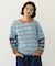 LAYERED LOOK STRIPED TOP