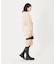 HALF ZIP KNIT DRESS