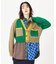 PANELED KNIT CARDIGAN