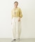 SHIRRING RIBBON CARDIGAN