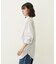 STRIPED SHIRRING SHIRT