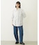STRIPED SHIRRING SHIRT