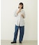 STRIPED SHIRRING SHIRT