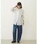 STRIPED SHIRRING SHIRT