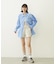STRIPED SHIRRING SHIRT