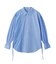 STRIPED SHIRRING SHIRT