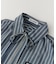 STRIPED ZIP UP SHIRT